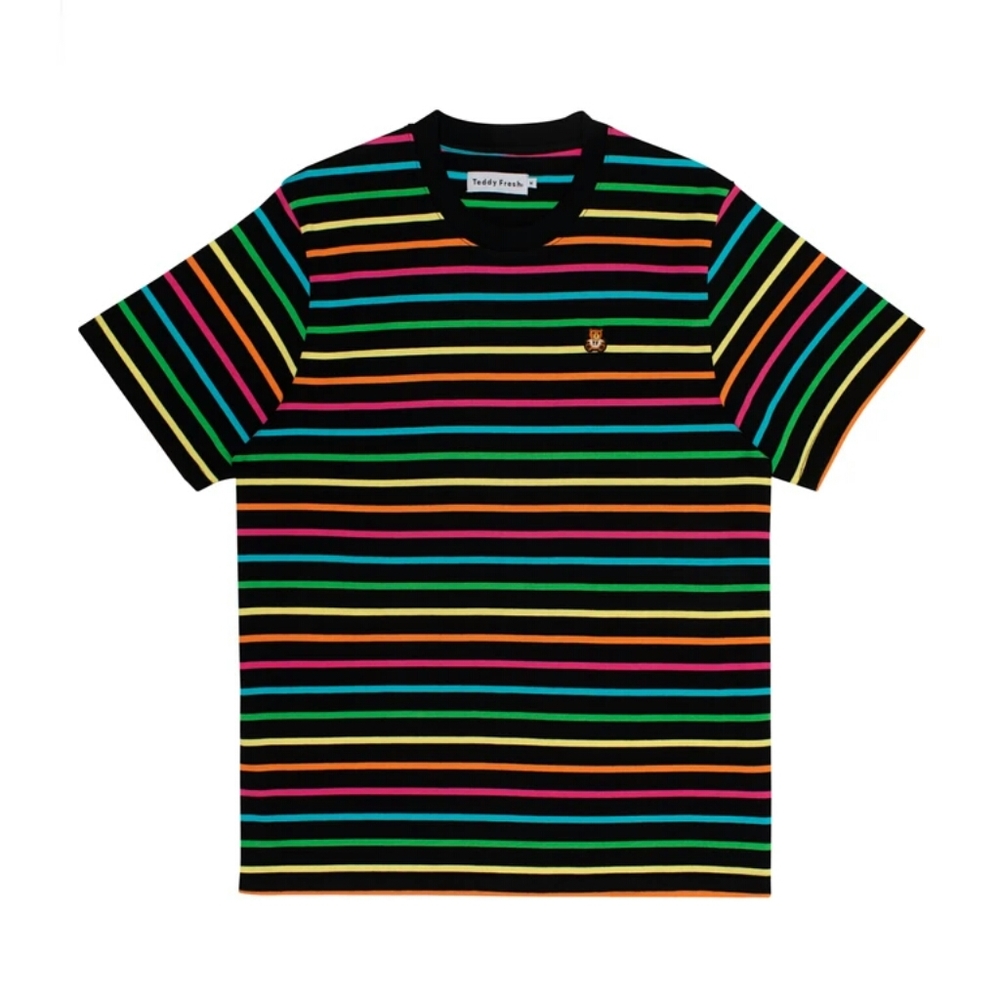 (New)[Rare] Teddy Fresh Rainbow Striped Tshirt (with factory error on 3XL)